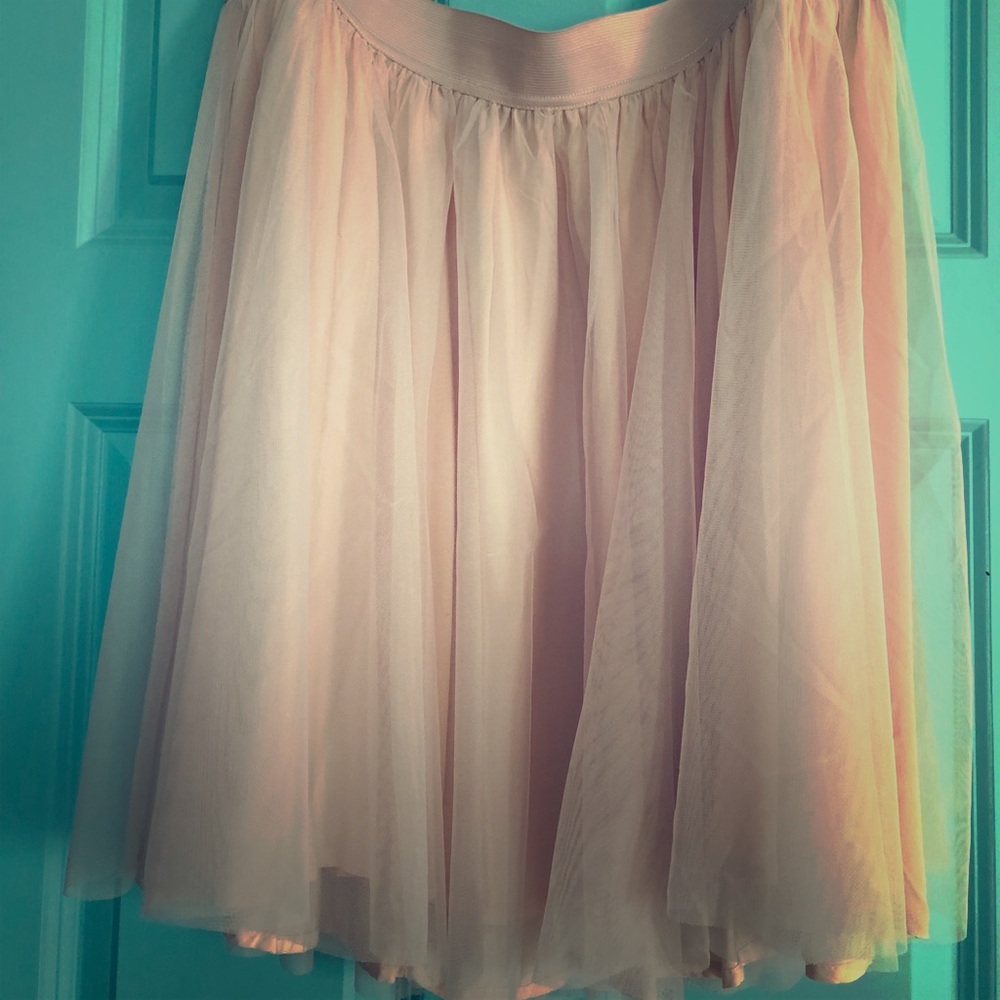 Torrid Tulle Mini Skirt Blush Size 2 18/20 -NEW